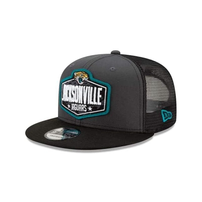 Jacksonville Jaguars Gorra | New Era NFL Draft 9fifty Snapback Cap Mexico - Grises